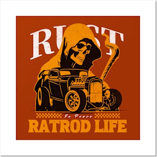 Rust In Peace RatRod Life Posters and Art